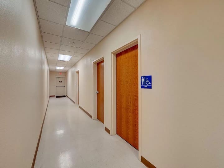 Restrooms open 24/7